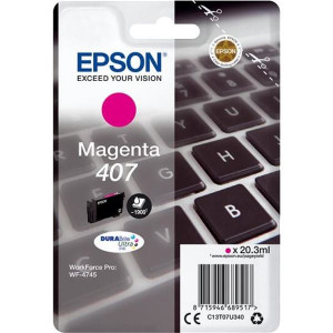 Cartridge Epson 407  - purpurový