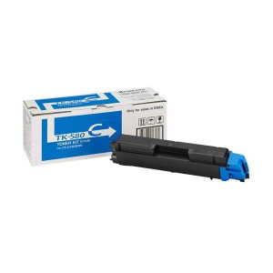 Toner Kyocera TK-580C, azurový