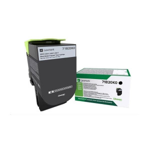 Toner Lexmark 71B20K0, černý