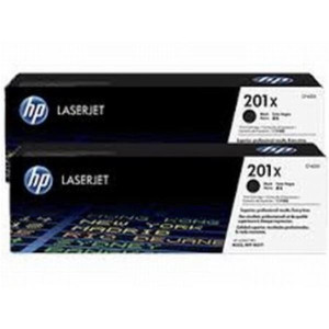 Dvojbalení tonerů HP CF400XD, černá