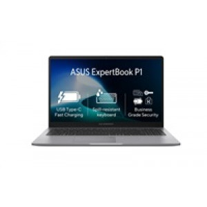 ASUS NTB ExpertBook P1 (P1503CVA-C58512X), Core 5 210H, 15.6" 1920 x 1080, 8GB, 512GB SSD, Intel, W11 Pro, Gray