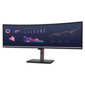 LENOVO LCD P49w-30 - 49”,IPS,matný,16:9,5120x1440,60Hz,4ms/6ms,350cd/m2,2000:1,HDMI,DP,USB-C,ThB,RJ45,USBHub,Pivot,VESA