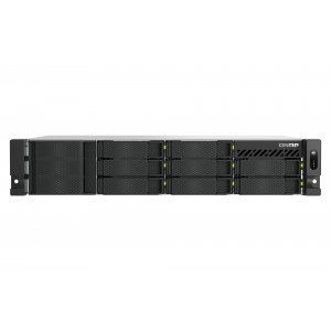 QNAP TS-h1073BXeU-RP-8G (Ryzen V1780B, ZFS, 8GB RAM, 8x SATA + 2x E1.S, 2x 2,5GbE, 2x 10GbE)