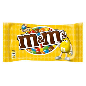 Dražé M&M's, Arašídy v čokoládě, 45 g