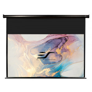 ELITE SCREENS plátno elektrické motorové 135" (342,9cm)/ 16:9/ 168,1×299cm/ gain 1.1/ case černý/ 24" drop