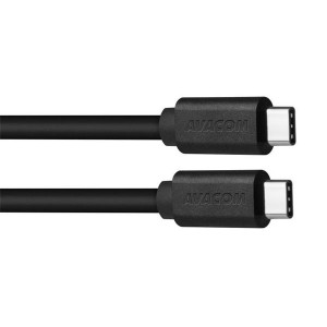 AVACOM Datový a nabíjecí kabel USB Type-C - USB Type-C, 100cm, černá