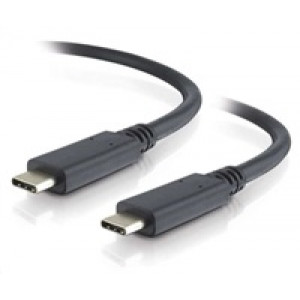 PremiumCord USB-C kabel ( USB 3.2 generation 2x2, 5A, 100W, 20Gbit/s ) černý, 1m