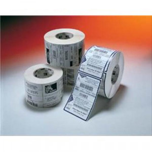 Zebra Label, Paper, 102x76mm; Thermal Transfer, Z-Select 2000T, Coated, Permanent Adhesive, 25mm Core, Perforation