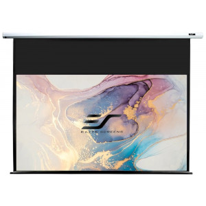 ELITE SCREENS plátno elektrické motorové 135" (342,9cm)/ 16:9/ 168,1×299cm/ gain 1.1/ case bílý/ 24" drop
