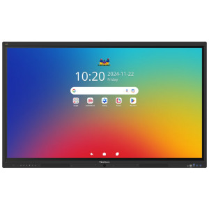 ViewSonic IFP 55" 4K Android 16 EDLA, 64 dotyk.bodů IR, 8G/128GB, HDMI,VGA,DP,USB-A/B/C,RJ45,RS232,PIR sensor,subwoofer