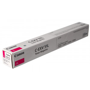 Canon originální  TONER CEXV51L MAGENTA iR-ADV C55xx/C57xx Low Yield Toner  26 000 stran A4 (5%)