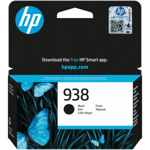 HP 938 Černá originální inkoustová kazeta