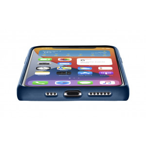 Ochranný silikonový kryt Cellularline Sensation pro Apple iPhone 12 Pro Max, navy blue