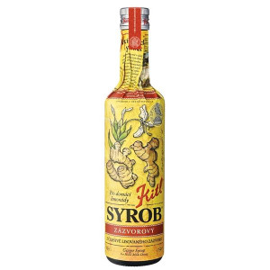 Sirup Kitl Syrob - zázvorový, 0,5 l