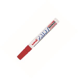 Lakový popisovač UNI PX-20, červený