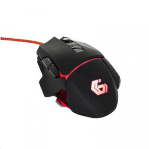 Gembird Myš MUSG-06, herní, optická, programovatelná, 4000DPI, USB
