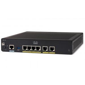 Cisco C921-4P Router Gigabit Ethernet security router with internal power supply