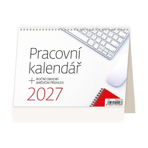 Stolní kalendář 2027 Pracovní