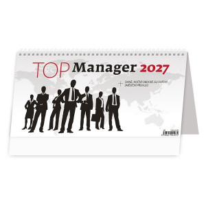 Stolní kalendář 2027 Top Manager