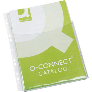 Euroobaly na katalogy Q-Connect -A4,PVC,180mic,5ks