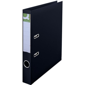 Pák.pořadač Q-Connect - A4, celoplast, 5 cm, černý