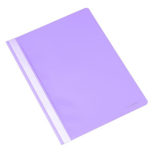 Plast.rychlovazače Q-Connect - A4, fialové, 25 ks