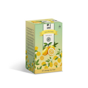 Zelený čaj Q-Connect - Zelený čaj Lemon, 20x 1,8 g
