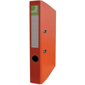 Pák.pořadač Q-C - A4, poloplast, 5 cm, oranžový