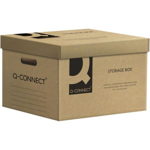 Archivační krabice Q-CONNECT-51,5x30,5x35,0cm,hněd