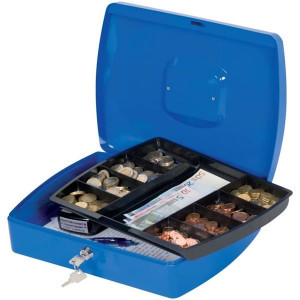 Příruční pokladna Q-Connect s mincovníkem - 33 x 9