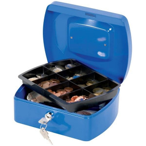 Příruční pokladna Q-Connect s mincovníkem - 20,5 x