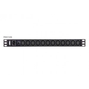 Aten PE0112 Základní řada PDU 10A Vstup C14 výstup 12x C13