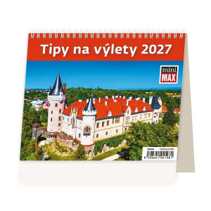 Stolní kalendář 2027 Tipy na výlety
