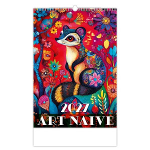 Nástěnný kalendář 2027 Art Naive
