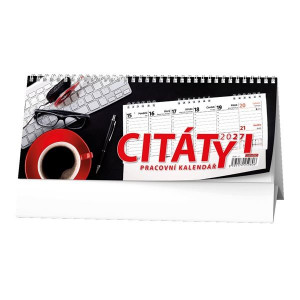 Stolní kalendář 2027 Citáty I