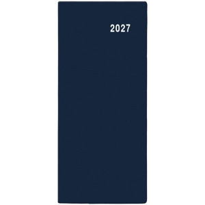 Měsíční diář 2027 PVC - modrý