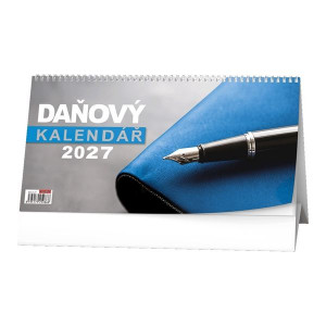 Stolní kalendář 2027 Daňový
