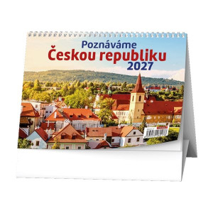 Stolní kalendář 2027 Poznáváme Českou republiku
