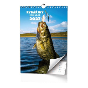 Nástěnný kalendář 2027 Rybářský
