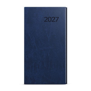 Týdenní kapesní diář 2027 Vivella - modrý