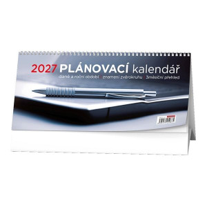 Stolní kalendář 2027 Plánovací