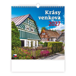 Nástěnný kalendář 2027 Krásy venkova