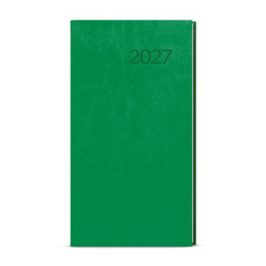 Týdenní kapesní diář 2027 Vivella - jasně zelený