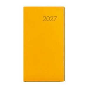 Týdenní kapesní diář 2027 Vivella - okrový