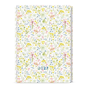 Týdenní diář 2027 Lamino - A4, Květinky
