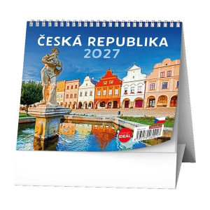 Stolní kalendář 2027 Česká republika
