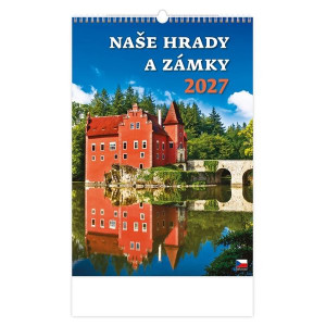 Nástěnný kalendář 2027 Naše hrady a zámky