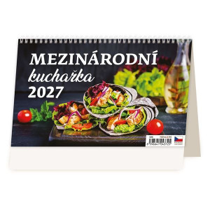 Stolní kalendář 2027 Mezinárodní kuchařka