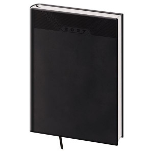 Denní diář 2027 Print Classic - A5, černý