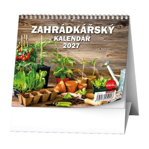 Stolní kalendář 2027 Zahrádkářský
